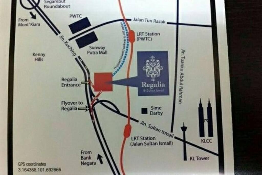 Cozy Regalia Kl 吉隆玻 Lrt & Ktm @1 Parking & Wifi Apartman Kuala Lumpur Kültér fotó
